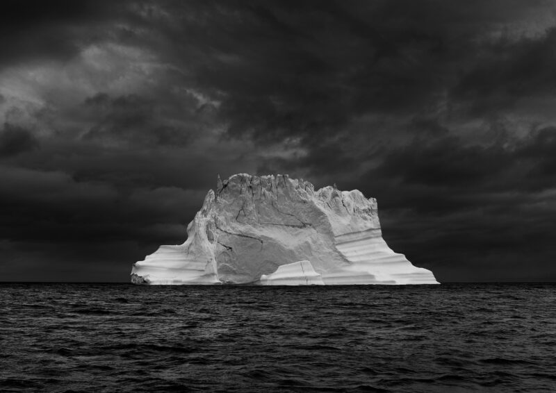 Melting Iceberg, Scoresbysund, Greenland, 2014 — 84 x 60 cm